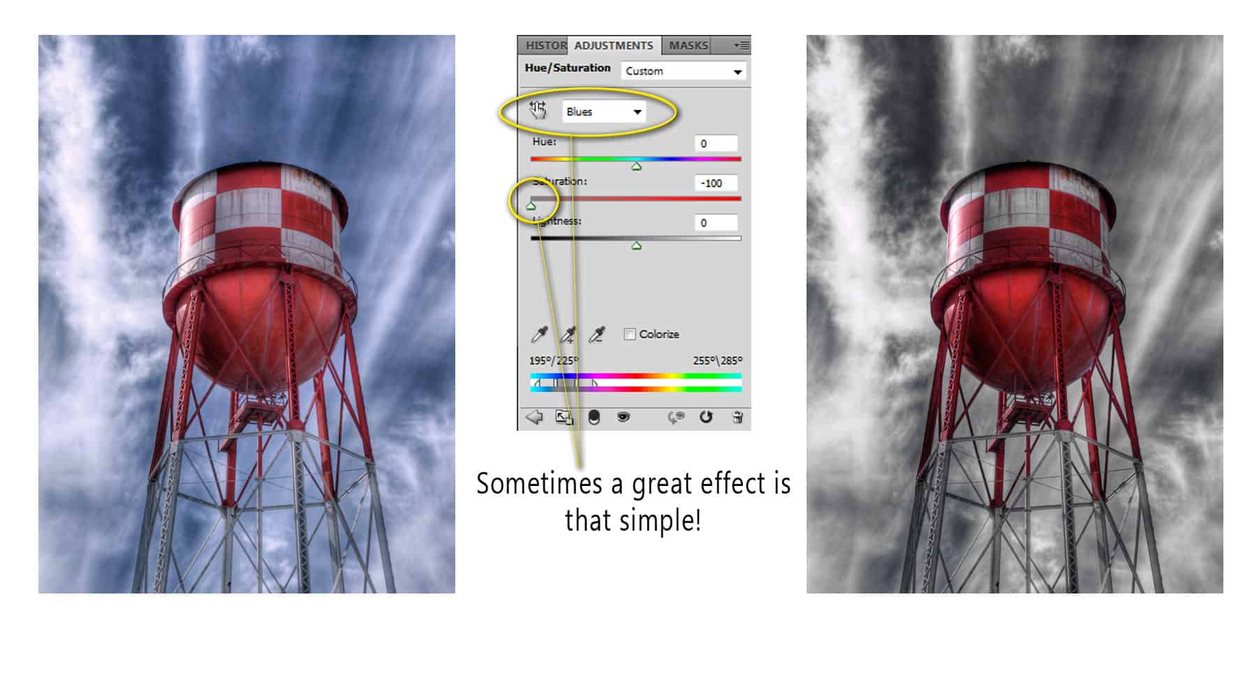 Quick Tip: Selective Desaturation