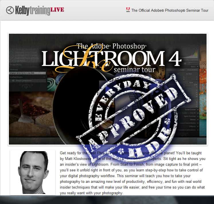 Kelby Training Live: Lightroom 4 Live