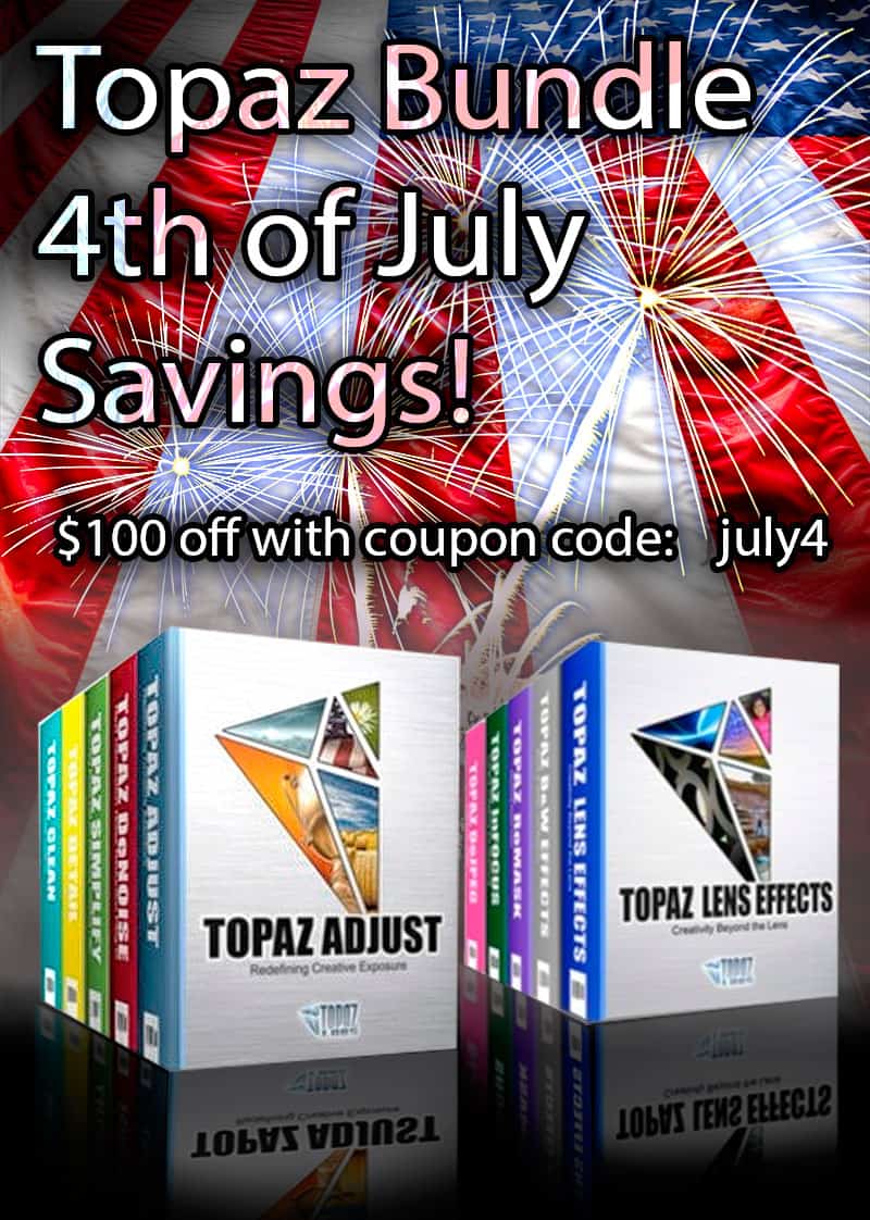 Topaz Labs 4th of July Sale!