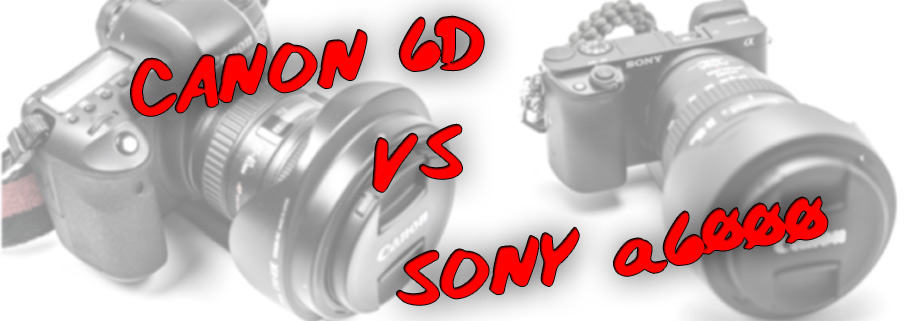 The Canon 6D vs Sony a6000