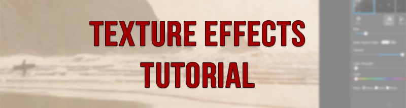 tutorial on topaz texture effects