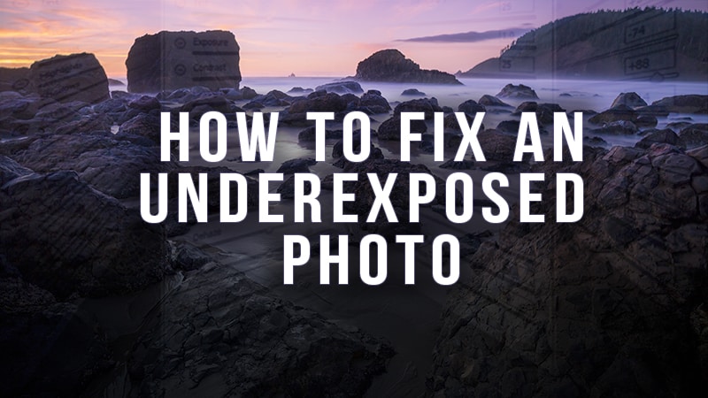 Salvaging Underexposed Photos