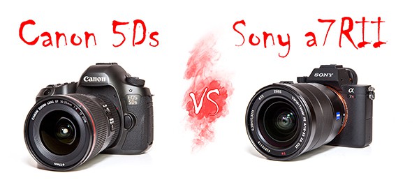 The Canon 5Ds vs Sony A7RII