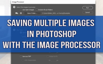 Saving Multiple Images Automatically in Photoshop