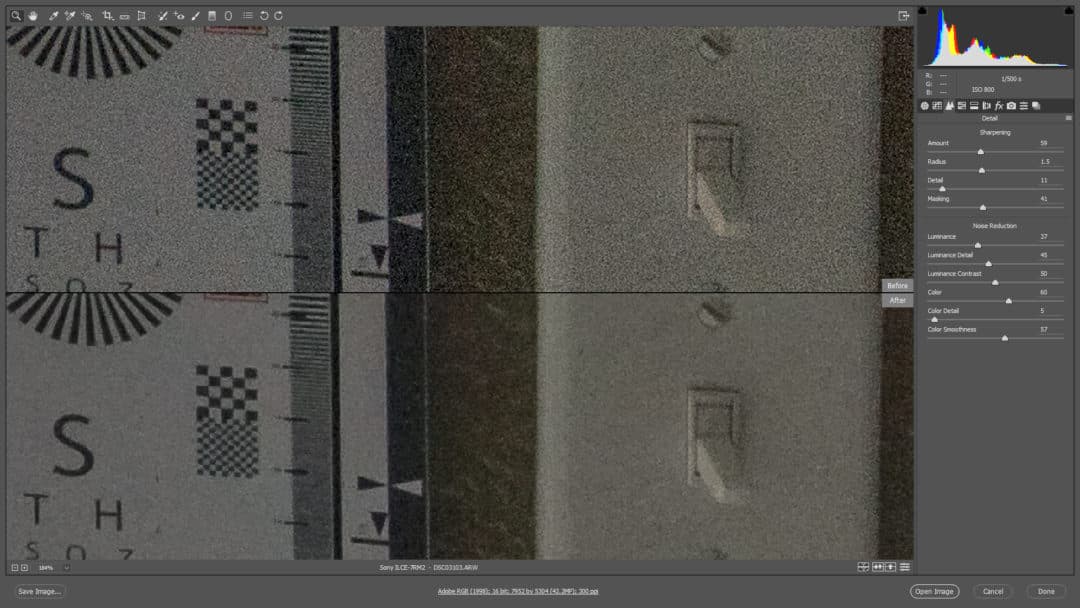 How to Reduce Noise in Adobe Camera Raw f64 Academy