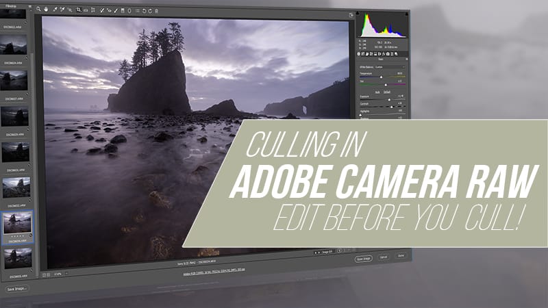 How to Cull Your Photos in Adobe Camera Raw