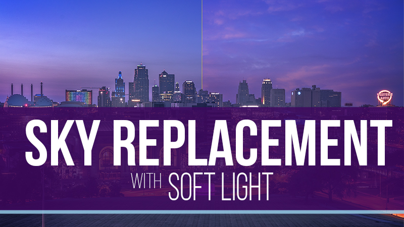 Replacing a Sky With the Soft Light Blend Mode – Video