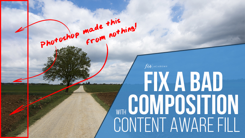 Fix a Bad Composition with Content Aware Fill