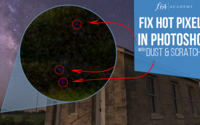 Fix Hot Pixels with Dust and Scratches