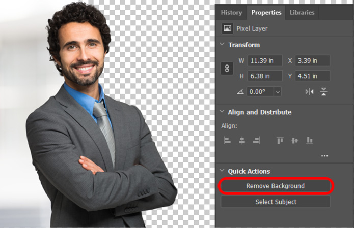 remove white background photoshop