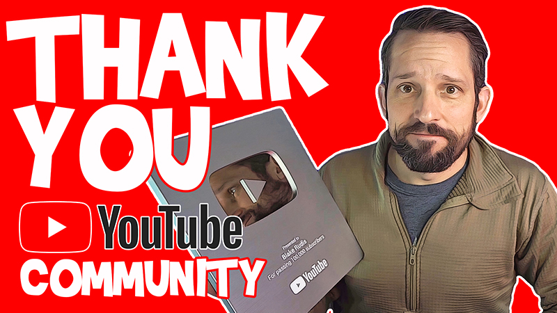 HUGE milestone 100K – THANK YOU!