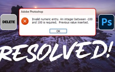RESOLVED! Delete Layer in Photoshop Error – DONG Sound Fix