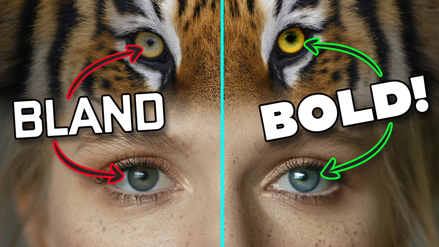 Use THIS for BOLD Eyes in Photoshop!