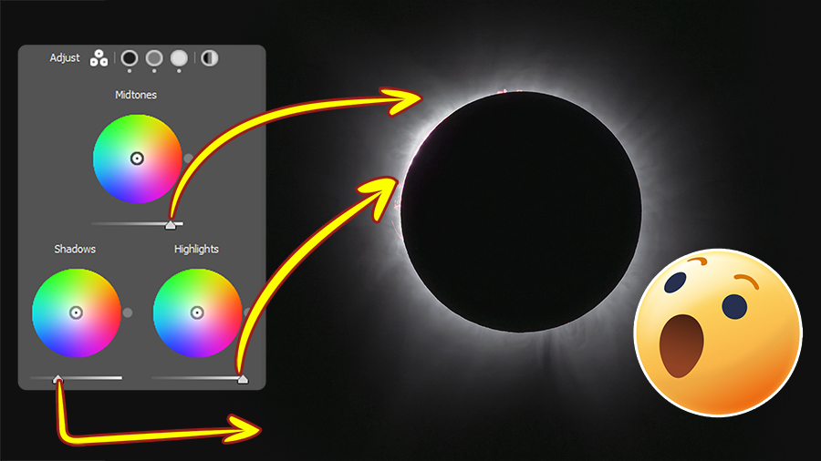 Color Grading for Stunning Eclipse Photos