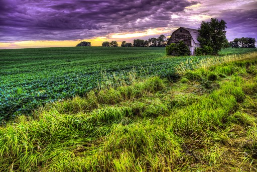 Sunset-Barn