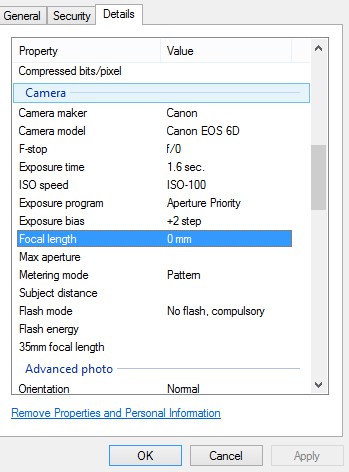 Exif Data