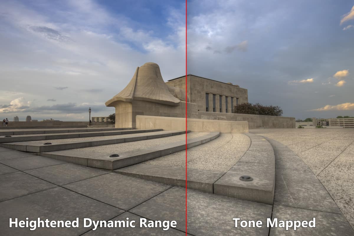 HDR Photography Example of HDR vs Tone Map