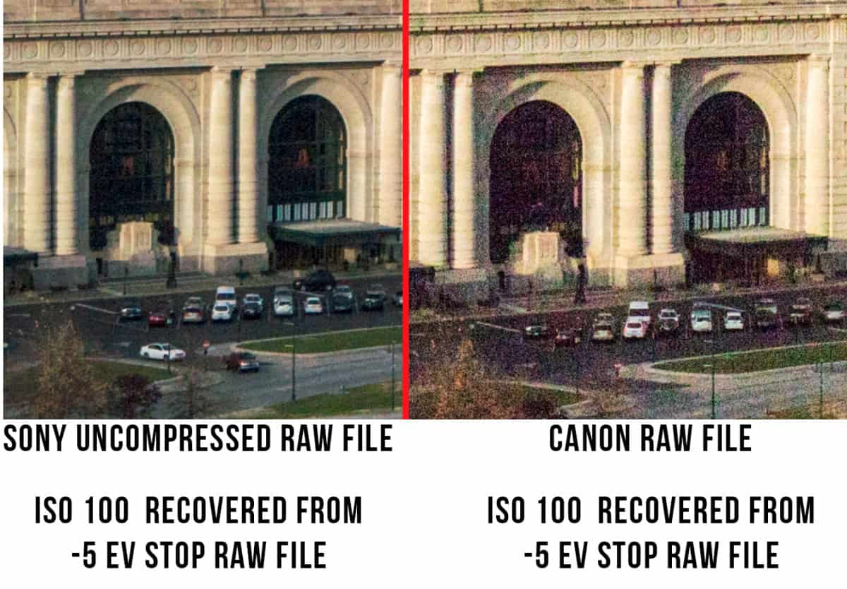 uncompressed Raw File Example