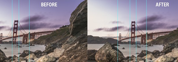 Example of Manual Perspective Correction in Photoshop