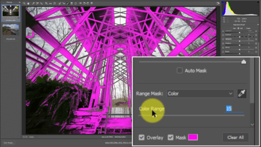 Luminosity Masking Adobe Camera Raw Lightroom Color Range Mask