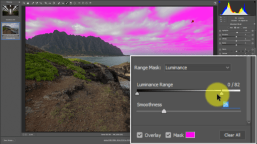 Luminosity Masking Adobe Camera Raw Lightroom Luminosity Range Mask